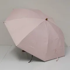 日傘 折りたたみ2段 Wpc. UVO ウーボ USED品 ピンク 無地 UV 完全遮光 遮熱 タッセル 最強の日傘 UPF50+ 撥水度5級 50cm FS9958のサムネイル