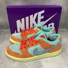 Nike Dunk Low SB アクア/オレンジ 11.5 US - メルカリ