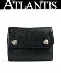 CHROME HEARTS 銀座店 クロムハーツ ウェーブ ウォレット クロスボタン
