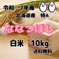 令和7年産 北海道米　ななつぼし　白米　10kgのサムネイル