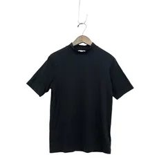 @SUNSPEL モックネック コットン 半袖カットソー ブラック 2 ◆のサムネイル