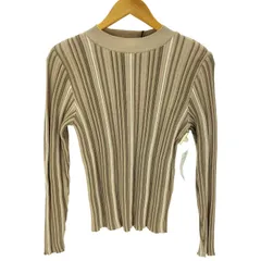 パブリックトウキョウ PUBLIC TOKYO Pin Tuck Stripe Knit ピンタックストライプニット レディース FREE のサムネイル