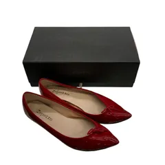186000 現状品 repetto レペット バレエシューズ 25cm レッド レディースのサムネイル