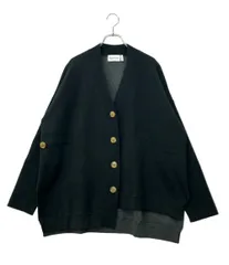 ナゴンスタンス 長袖カーディガン ダブルフェイス フロントボタン 470FA870-0700 レディース SIZE M nagonstansのサムネイル