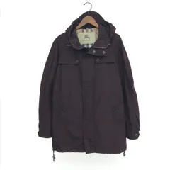 BURBERRY LONDON バーバリーロンドン フーディナイロンコート サイズ:Ｍ ノバチェック    ボルドー メンズ / 241019002164のサムネイル