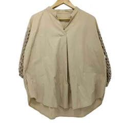 ドゥドゥ DouDou 23SS 袖レーススキッパーシャツ レディース FREE のサムネイル