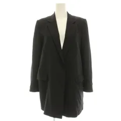 ドルチェ&ガッバーナ ドルガバ DOLCE&GABBANA テーラードジャケット ウール 裏地ヒョウ柄 レオパード 40 黒 ブラック /HN ■GY62のサムネイル