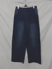ANTIQUA アンティカ ストレートデニムパンツ インディゴ L 〇◇のサムネイル