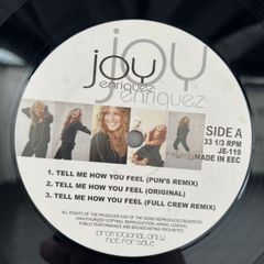 Joy Enriquez / Tell Me How You Feel / JE-119/ レコード/record/LP