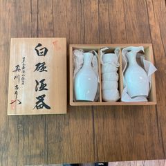白磁茶器 初代 奥川忠右エ門造 - メルカリ