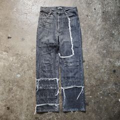 S'YTE FRENCH WORKER SURGE SAROUEL PANTS WITH DEEP RISE AND BUTTON