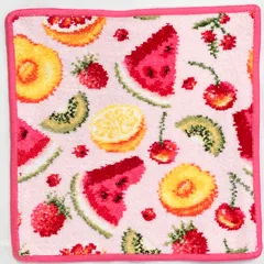新品未使用 フェイラー ハンカチ 25×25 フルーツポプリ FRUIT POTPOURRI Feiler Chenille Towelのサムネイル