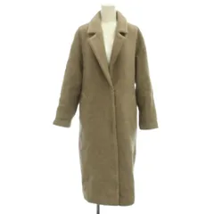 グリーンレーベルリラクシング ユナイテッドアローズ green label relaxing FAbRICA チェスターコート 36 ベージュ 無地 ロング丈 /JPのサムネイル