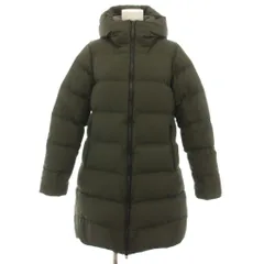 ザノースフェイス THE NORTH FACE ウィンドストッパーダウンシェルコート WS Down Shell Coat ダウンコート アウター フード ロゴプリント L カーキ NDW91964 /YTのサムネイル