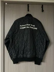(XL) コム・デ・ギャルソン cdg スタッフ キルト キルティング ブルゾンのサムネイル