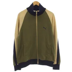 プーマ PUMA SCYE TRACK JACKET トラックジャケット ジャージ 長袖 M カーキ ベージュ 631578 /☆Gのサムネイル