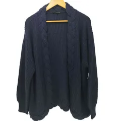 タラジャーモン TARA JARMON ウール混 ケーブルニット カーディガン レディース import：M のサムネイル