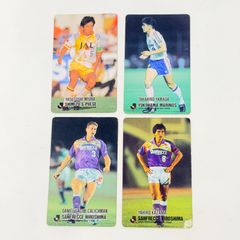 当時物 1993年 カルビー Jリーグカード 4枚セット サンフレッチェ初期