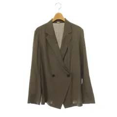 ミューズ ドゥーズィエム クラス MUSE de Deuxieme Classe 26SS SPWOOL シャツジャケット テーラードジャケット ウール 薄手 F ダークブラウン /HS ■OSのサムネイル