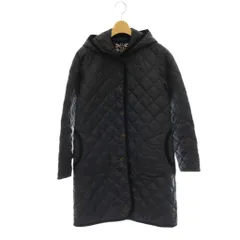 ラベンハム LAVENHAM キルティング コート 中綿 ロング 36 ネイビー /HK ■OSのサムネイル