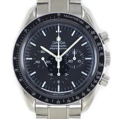 オメガ OMEGA 腕時計 スピードマスター ムーンウォッチ プロフェショナル 3570.50.00 ブラック文字盤 クロノグラフ タキメーター 夜光針 夜光インデックス スモールセコンド SS 手巻き 【中古】のサムネイル