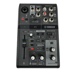 YAMAHA ミキシングコンソール AG03 楽器、器材 YAMAHA AG03 MK2 ミキシングコンソール ミキサー