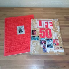 「LIFE 50周年記念号」「TIME誌 60周年記念」　2冊セット