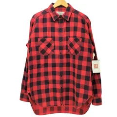 アンユーズド UNUSED Red Check US1042 L/S Shirt チェック柄 ロングスリーブシャツ メンズ JPN：1 のサムネイル