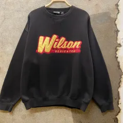 00s アメリカ ヴィンテージ Wilson パッチ刺繍 スウェットのサムネイル