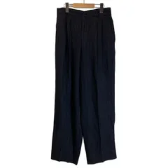 【中古】　COMME des GARCONS HOMME　スラックス　ジップフライ　無地　ツータック　リネン　日本製　ドメスティック　古着　/1156のサムネイル