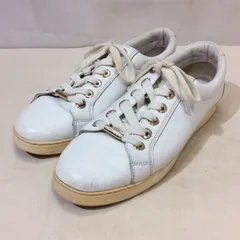 JIMMY CHOO/ジミー チュウ レザースニーカー 40 ホワイトのサムネイル