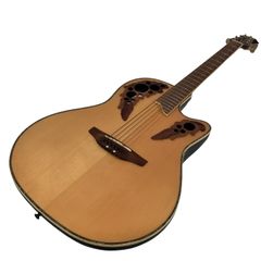 Ovation Celebrity CC 44 Electro-Acoustic Guitar, Ovation Acoustic Guitar, 6-String Instrument, Junk, F11497954