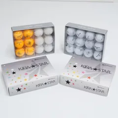 【未使用】kasco キャスコ 1ダース ゴルフボール キラスター DNAボール ホワイト オレンジ X5877のサムネイル