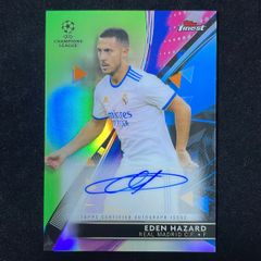 イ*ル様 Topps Finest エデン・アザール サイン レアルマドリード