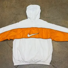 00s アメリカ ヴィンテージ NIKE ビッグスウッシュ フード ウィンドブレーカーのサムネイル