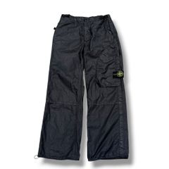 STONE ISLAND カーゴパンツ ブラック W28 - メルカリ