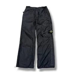 STONE ISLAND Organic Nylon Panama-TC Cargo Pants カーゴパンツ W28 ブラックのサムネイル