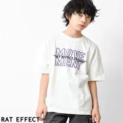 RAT EFFECT  レイヤード風プリントTシャツ(パープル) 　RTS222444のサムネイル