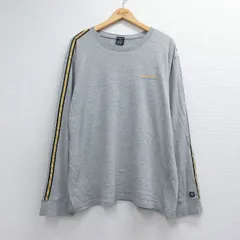 XL/古着 ノーティカ 長袖 ビンテージ ブランド Tシャツ メンズ 90年代 90s ワンポイントロゴ 大きいサイズ コットン クルーネック USA製 グレー 霜降り 26jul22のサムネイル