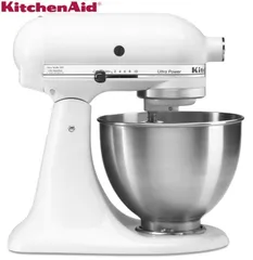 【新品未使用】KITCHENAID スタンドミキサー 4.3L ボウル ホワイト  9KSM95WHのサムネイル