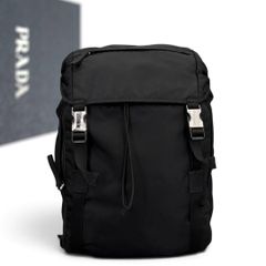 PRADA リュックサック ナイロン バッグ テスート 2VZ062 ブラック