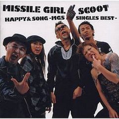 CD Missile Girl Scoot HAPPY&SONG-MGS Singles Best- (CCCD)  TOCT24914 Capitol Records /00110