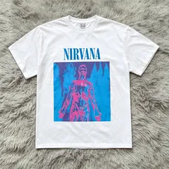 ニルヴァーナ NIRVANA SLIVER バンT バンド ホワイト S/M/L/XL OG08