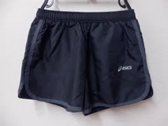 606D37◆asics◆ショートパンツ◆黒◆Ｓサイズ◆アシックスのサムネイル