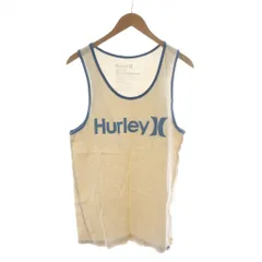 ハーレー Hurley タンクトップ カットソー ノースリーブ M ベージュ ロゴ /RR23のサムネイル