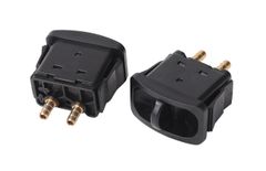 機械式 パドルスイッチ ホースバンド 付属 ホース径 6mm 1/4 6.35mm 2個セット 2独 200PSI エアサス メンテナンス パーツ 汎用 社外品 
