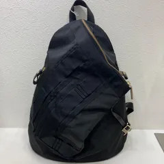 6771　LANVIN en Bleu　ランバンオンブルー　ミエル　パスケース付リュック　ブラック　リュックサック　バックパック　リュック　ナイロン　レディースのサムネイル