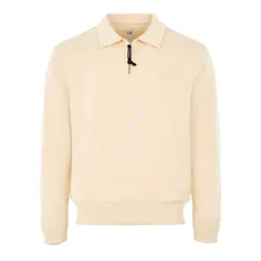 シーピーカンパニー メンズ アウター ニット・セーター ハーフジップ スウェット シャツ CP COMPANY Quarter Zip Sweatshirt Pistachio 402のサムネイル