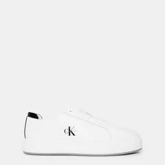 カルバンクライン メンズ シューズ スニーカー Calvin Klein CK L Basket Cupsole Sn54 WhiteBlack ホワイトのサムネイル