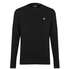 ライルアンドスコット メンズ アウター パーカー・スウェット スウェット シャツ Lyle and Scott Crew Sweatshirt Jet Black Z865 ブラックのサムネイル